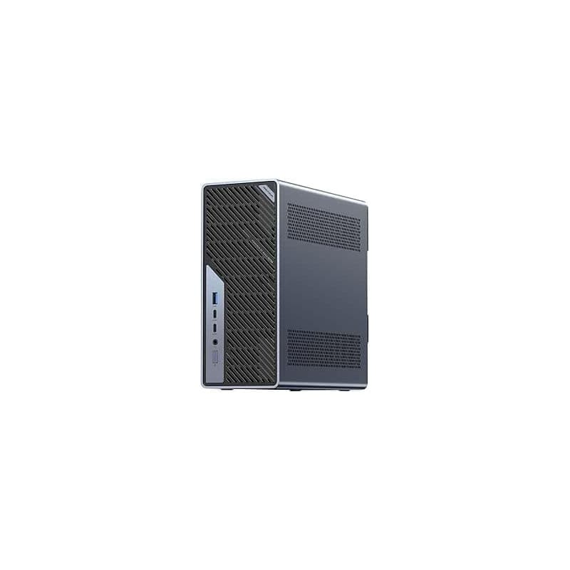 MINIS FORUM MS-02 Ultra Mini PC Station de Travail, Intel Core Ultra 5 235HX (14C/14T Jusqu’à 5,1 GHz), PCIe 5.0 x16, 4× DDR5, U