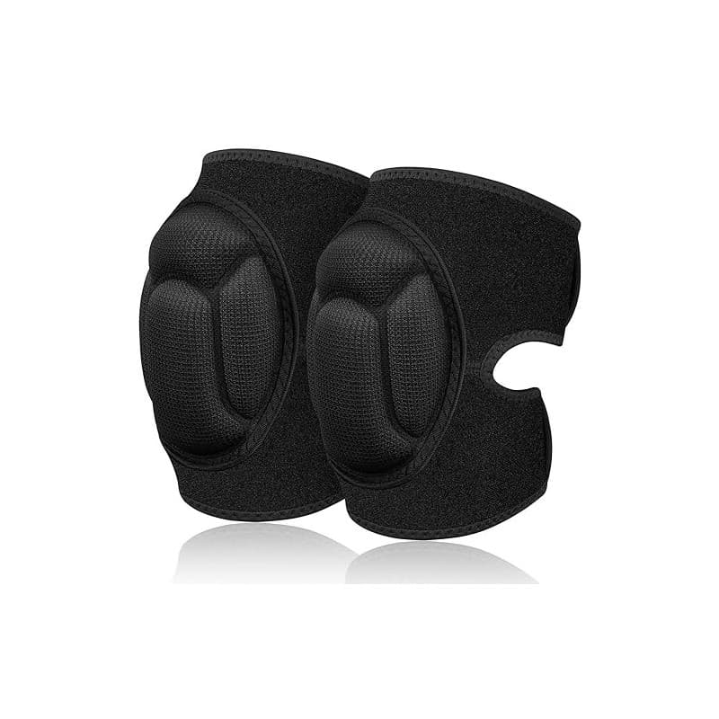 flintronic Genouillères de Protection, Genouillère Travail Avec 20MM Mousse Coussin, Genouillère Sport pour Jardinage Jogging Tr