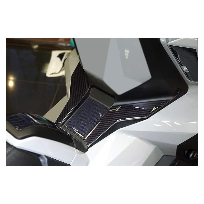labelbike - Autocollant 3D Moto Scooter Plateforme Centrale Protection et Décoration en Résine Compatible avec Honda XADV 750 20
