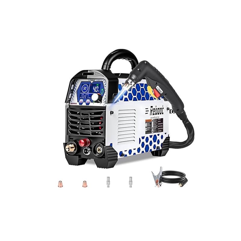 Reboot Appareil de découpe plasma basse fréquence sans contact 230 V IGBT | Épaisseur de coupe max. 25 mm, brûleur 2T/4T pour ac