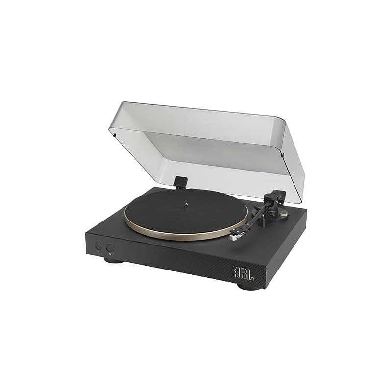 JBL Spinner BT, Platine Bluetooth avec AptX-HD, design dynamique, porte-cellule amovible, plateau en aluminium et entraînement p