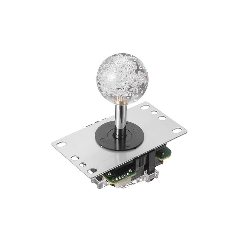 PATIKIL Joystick D'Arcade, 8 Directions 5A 12/14V Style Classique Compétition Manche Long Pour Arcade Game Machine Cabinet Pièce