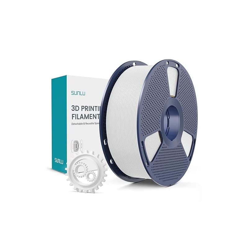 SUNLU PLA+ Filament 1.75mm, Durabilité et Résistance Accrues, Filament PLA Plus pour imprimantes 3D FDM, Bobine de 1 kg, pla+ Bl