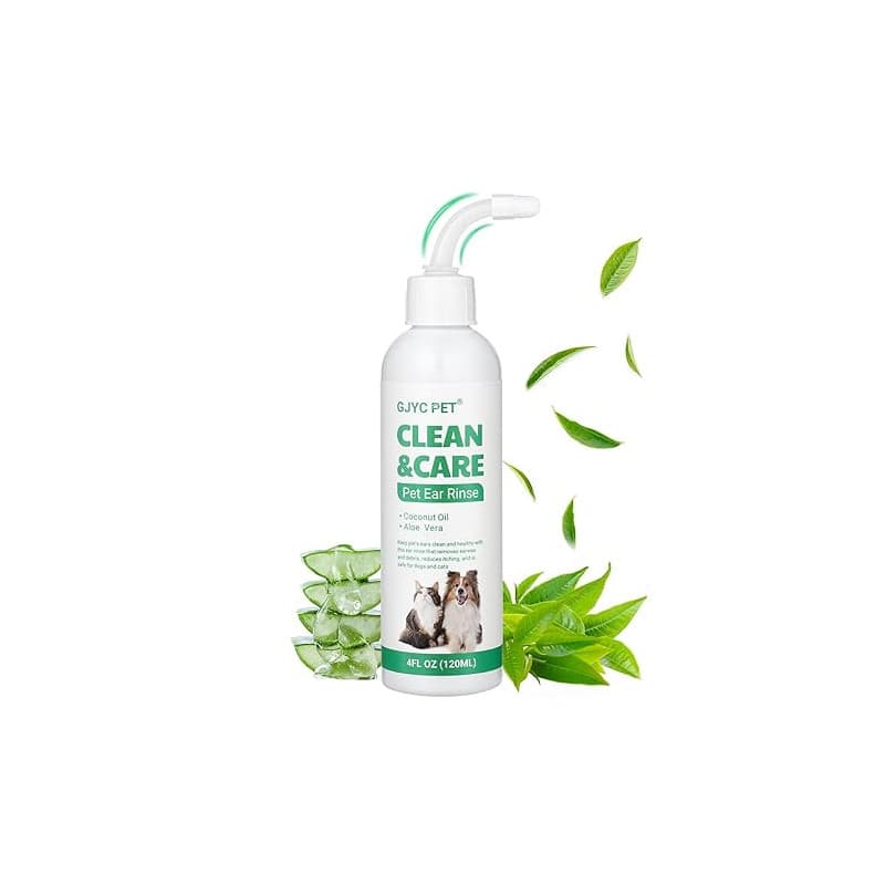 Nettoyant Oreille Chien, Rinçage d'oreille de Chien, Gouttes d'oreille de Chien arrêtent l'inflammation et Les démangeaisons de