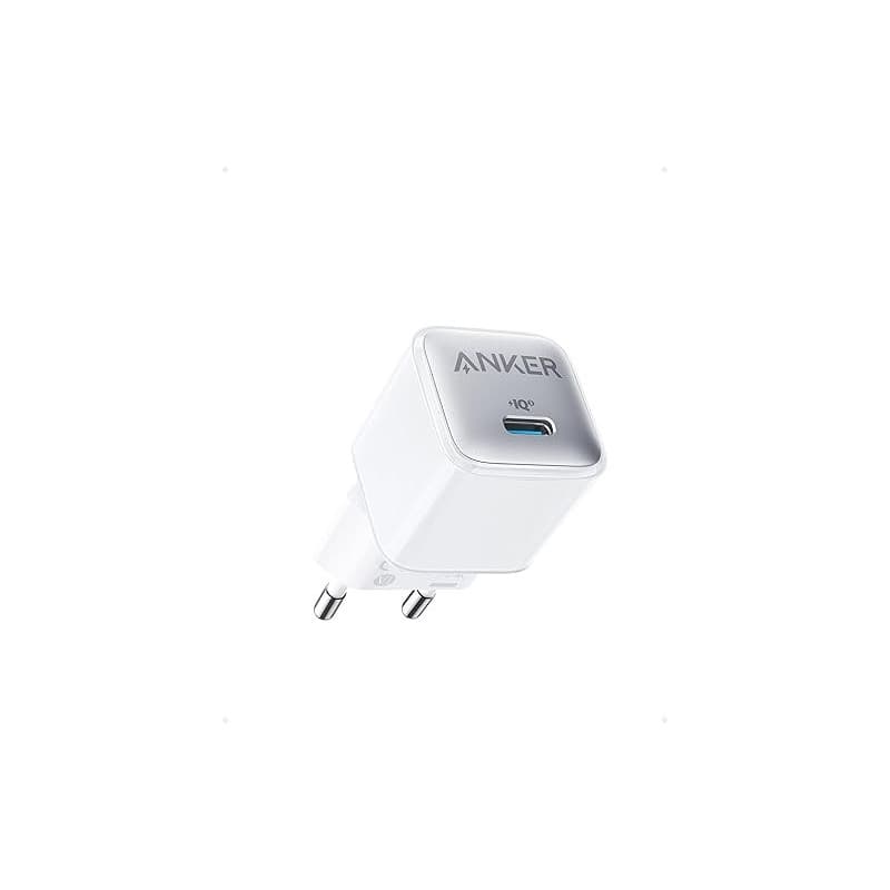 Anker 511 Chargeur iPhone Rapide (Anker Nano Pro) 20W PIQ 3.0, Chargeur USB C Durable pour iPhone 13/13 Mini/13 Pro/13 Pro Max/1