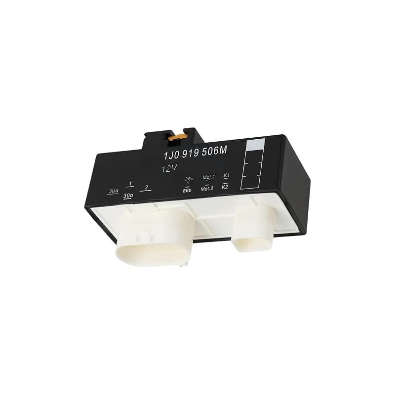 EMSea Relais de Ventilateur de Radiateur 12 V 1J0919506M Compatible avec VW Compatible avec Audi