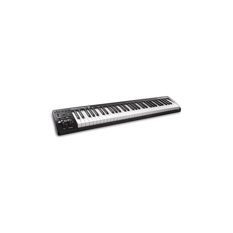 M-AUDIO Keystation 61MK3 - Clavier MIDI USB 61 Touches Semi-Lestées, Commandes Paramétrables, Molettes Pitch/Modulation, Connexi