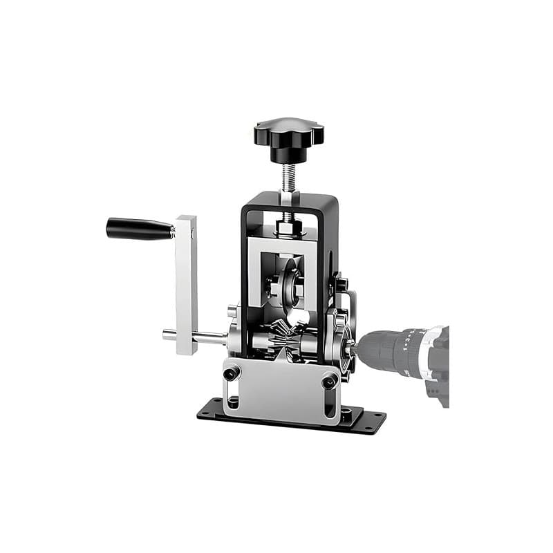 Denudeuse de Cable Electrique Manuelle, Machine a Denuder le Cuivre Les Fils avec un Diamètre de Dénudage de 1 à 25 mm, Pince a