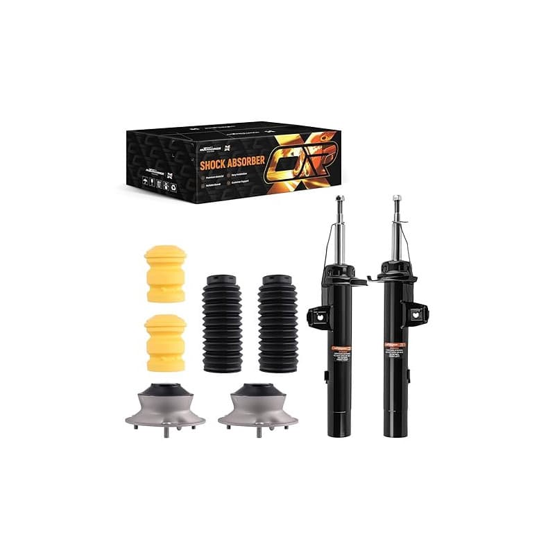 maXpeedingrods Kit d'amortisseurs avant pour BMW Série 1 E81 E82 E87 E88 03-13 31316782329 31316783995