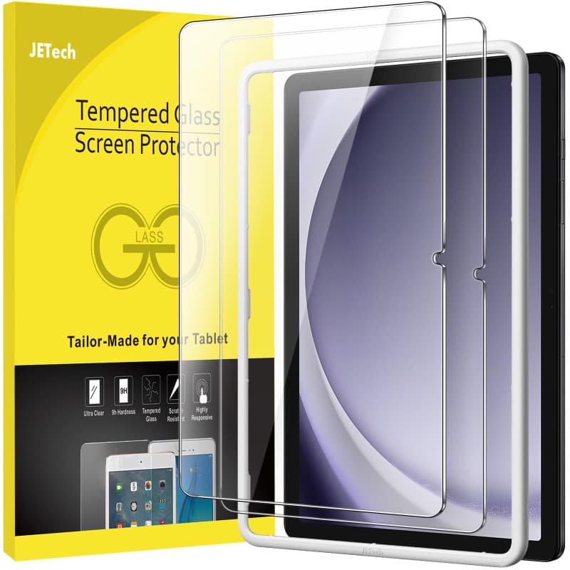 JETech Protection D'écran pour Samsung Galaxy Tab A11 Plus / A11+ / A9 Plus / A9+ 11 Pouces 2025/2023 avec Outil d'Installation