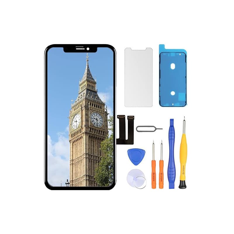 LL TRADER Écran pour iPhone 11 LCD 6,1'' FHD Remplacement d'écran 3D Touch Digitizer Assembly et Kit de Réparation (pour Les Mod