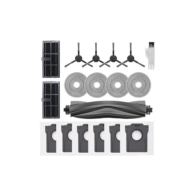 Accessoires de Rechange pour Dreame L10s Ultra Gen 2, L40 Ultra AE/A, L10s Pro Heat, D20 Ultra, MOVA E30 Ultra Robot Aspirateur,
