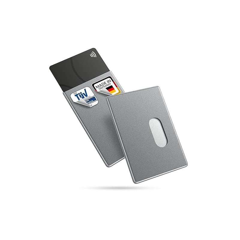 BE-HOLD 2 étuis de Protection RFID de la Marque, étuis de Protection pour Cartes bancaires, Parfaits pour Vous protéger du vol d