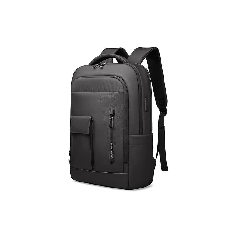Sac à Dos pour Ordinateur Portable 16 Pouces Homme, Affaires et Voyage, Imperméable, Antivol, Léger, avec Port USB, Idéal pour B
