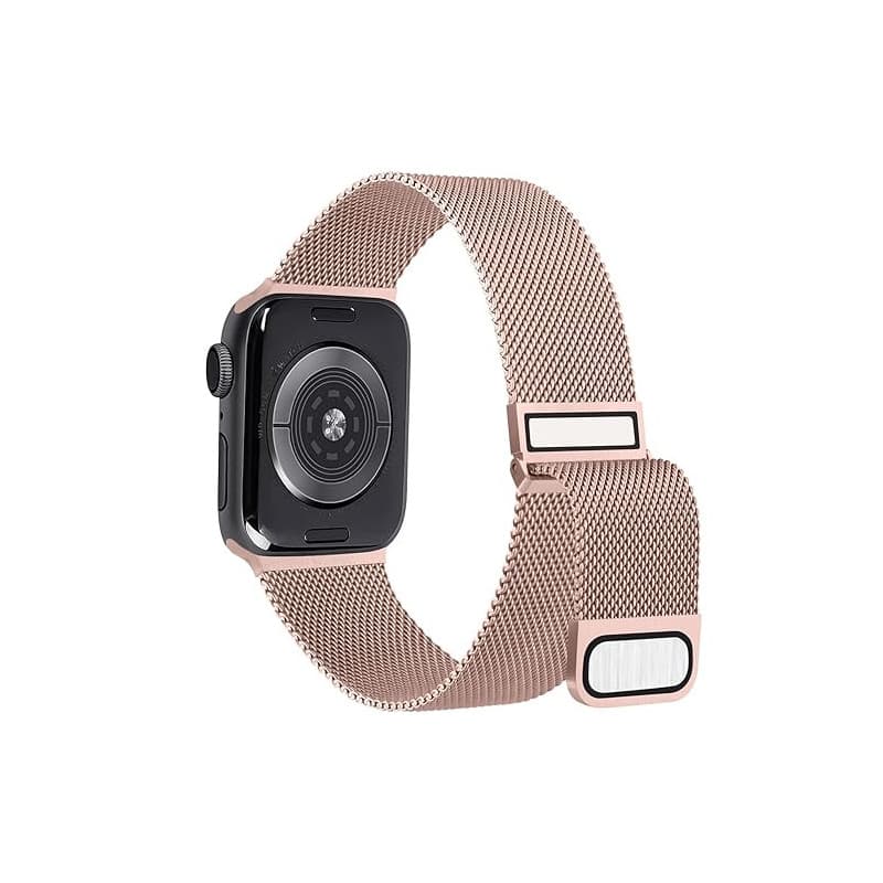 YLK Métal Bracelets Compatible avec Apple Watch 38mm 40mm 41mm 42mm 44mm 45mm Ultra 49mm Femme Homme, Acier Inoxydable en Métal