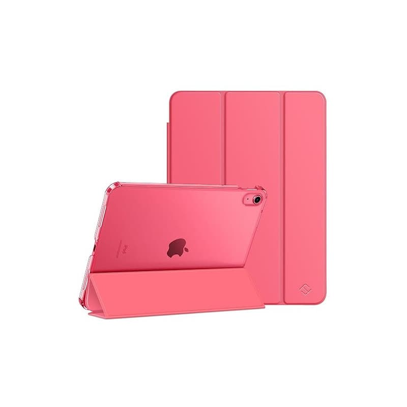 FINTIE Coque pour iPad A16 11ème Génération 11 Pouces 2025, iPad 10ème Génération 10.9 Pouces 2022 - Coque Arrière Rigide Transp