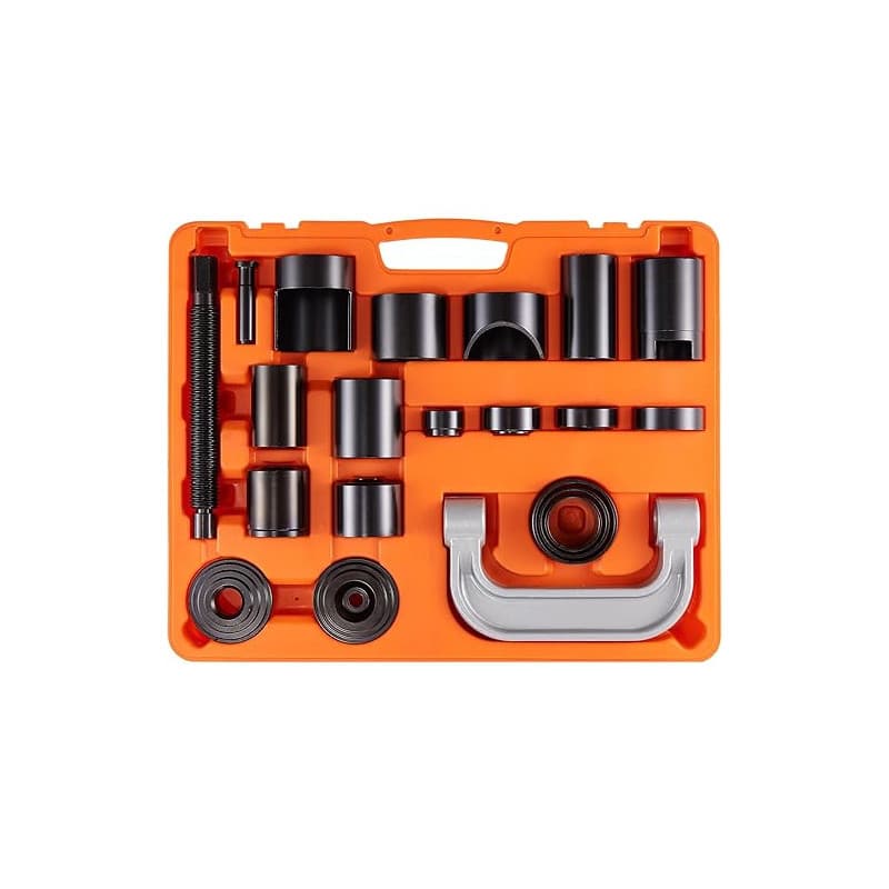 VEVOR Extracteur de Joint à Rotule 21PCS Arrache Rotules en Acier avec Adaptateurs Multi-Tailles Kit de Démontage et Montage Joi