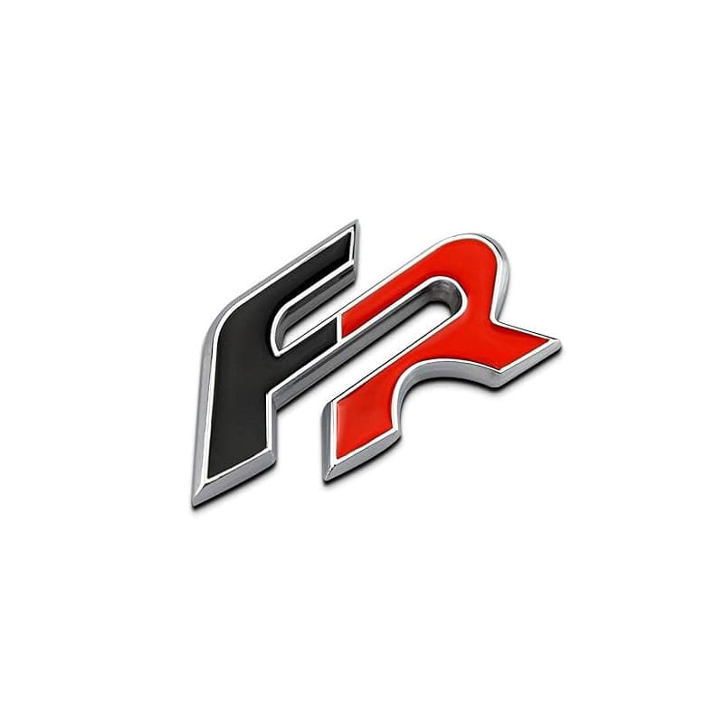 1 Pcs 3D En Métal FR Voiture Côté Fender Arrière Arrière Emblème Badge Sticker Autocollants pour Voitures