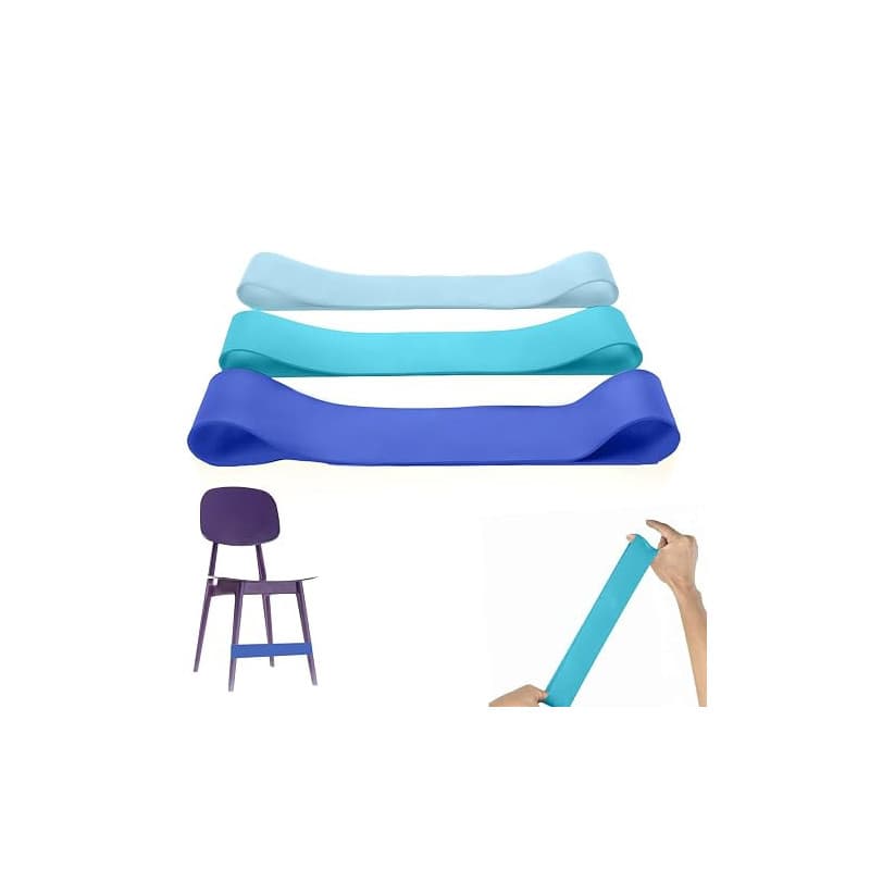 Lot de 3 bandes élastiques pour chaise, aides pour TDAH, bandes pour chaise sensorielle, coussin d'équilibre pour chaise, autism