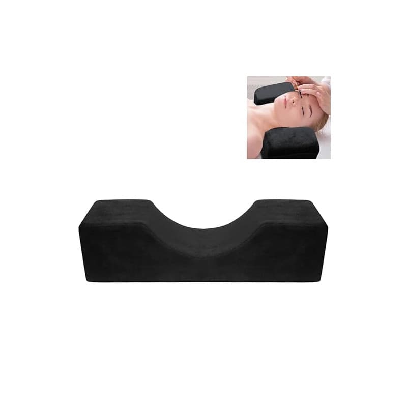 Deciniee Coussin Extension Cils Forme U: Professionnel Oreiller pour Extension Cils - Oreiller Ergonomique Cervical pour Salon d