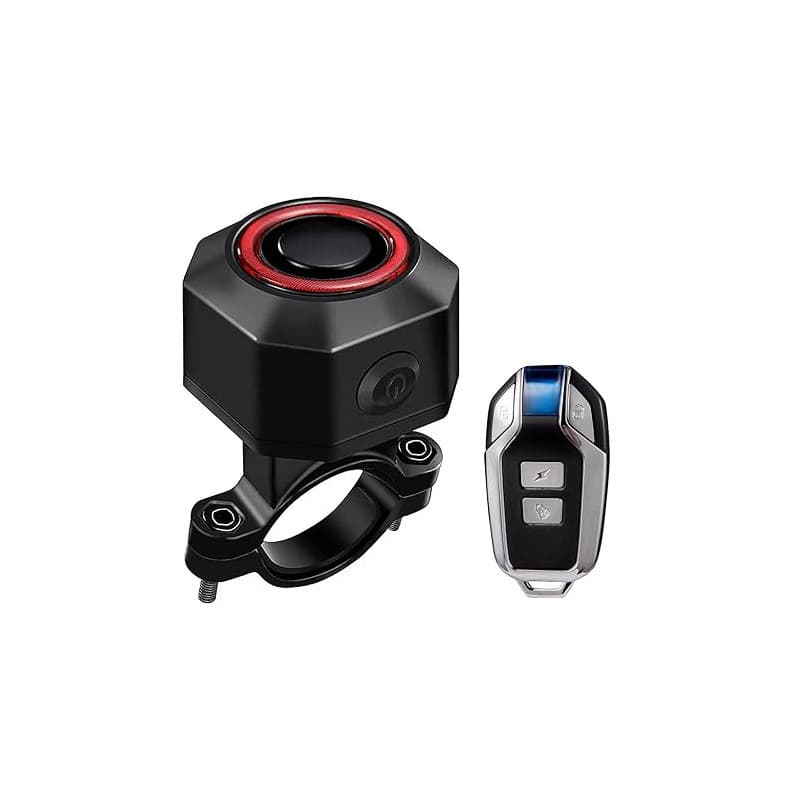 Alarme De Velo Antivol, Alarme de vélo à détection de Vibrations avec télécommande, Alarme Moto sans Fil avec capteur de Mouveme
