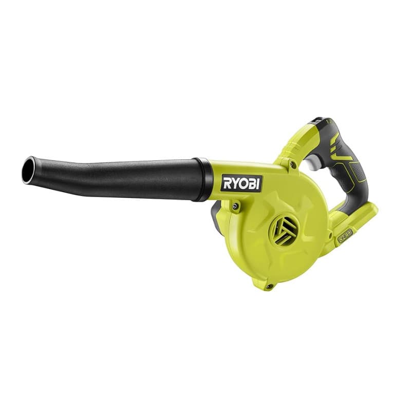 RYOBI - Souffleur de Chantier sans Fil 18V One+ R18TB-0 – Compact, 3 Vitesses, Idéal Dépoussiérage Atelier, Voiture – Batterie N