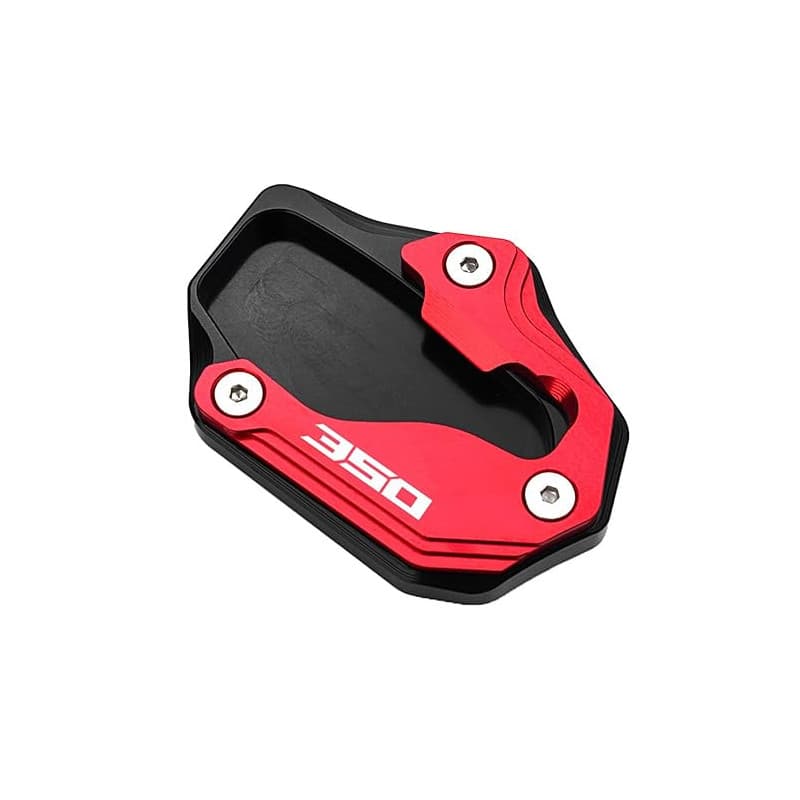 LLIDFONK Pour Honda ADV350 Forza 350 NSS350 NSS 350 Accessoires de moto en aluminium Support de pied Support latéral Coussinet a