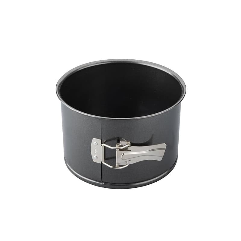 Zenker 7681 Moule à Panettone à Charnière, Rond, Gateau, Acier Inoxydable, Noir, 19 x 18,7 x 11,9 cm