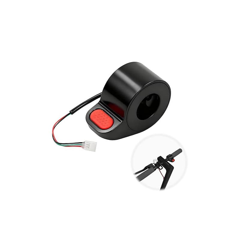 Accelerateur Trottinette Electrique pour Xiaomi M365 1S Essential Pro Pro2, Manette d'Accélération Trottinette, Finger Throttle