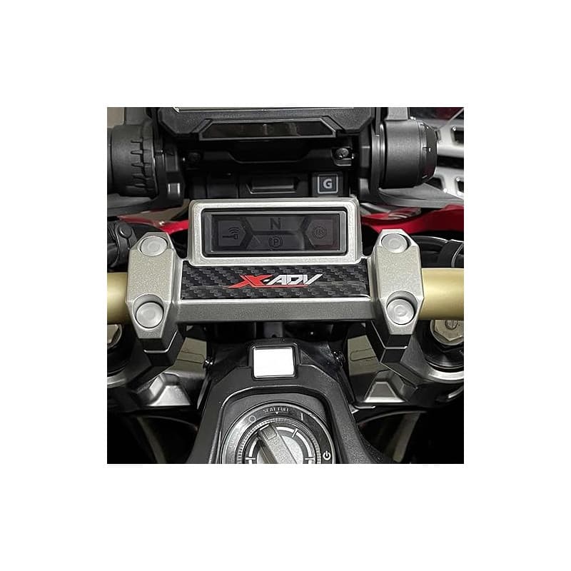 labelbike - Autocollant 3D Moto Plaque de Direction Décoration et Protection avec Licence Officielle Honda en Résine Compatible
