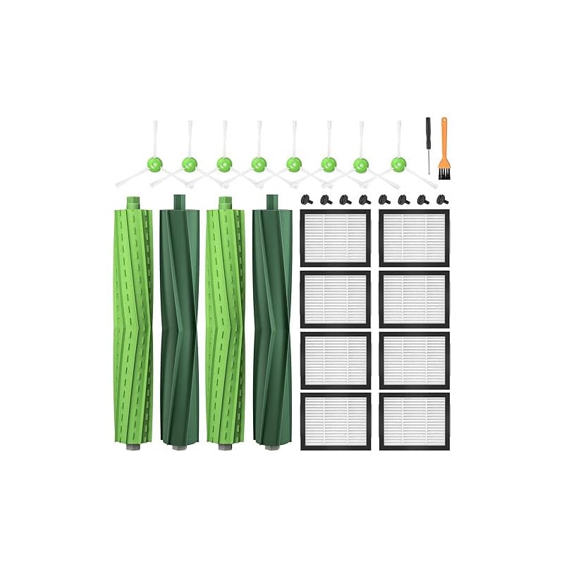 22 pièces d'accessoires pour aspirateur iRobot Roomba i7 i7+ j7 j7+/Plus i3 i3+ i4 i4+ i6 i6+ i8 i8+ E5 E6 E7, pièces de rechang