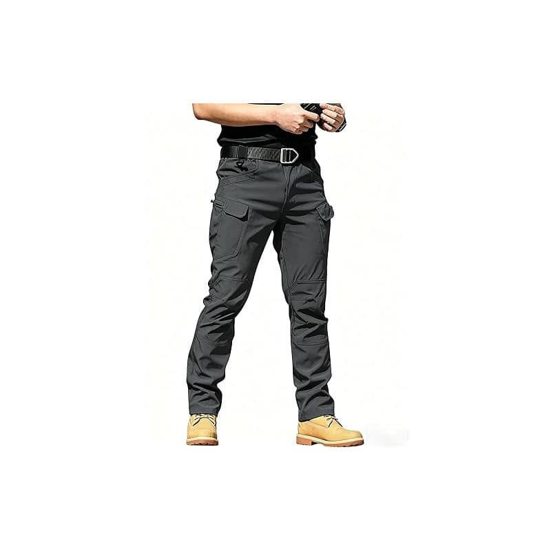 DUOLUVA Pantalon Cargo Homme Tactique Multi Poches Combat Stretch Extensible Séchage Rapide (Pas de Ceinture) | Extensible, Séch