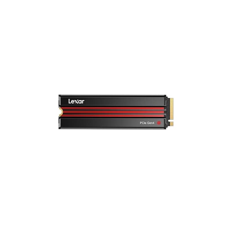Lexar EQ790 SSD 1To avec dissipateur Thermique, M.2 2280 PCIe Gen4x4 NVMe 1.4 SSD Interne, Jusqu'à 7000 Mo/s en Lecture, pour PS
