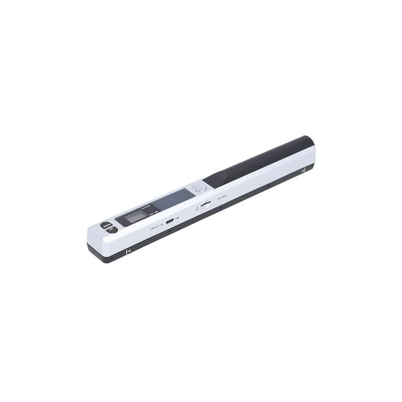 Scanner Portable pour Documents A4, Photos et Reçus – de Scanner Mobile Couleur HD 900 DPI pour la Maison, Les Voyages et Le Bur