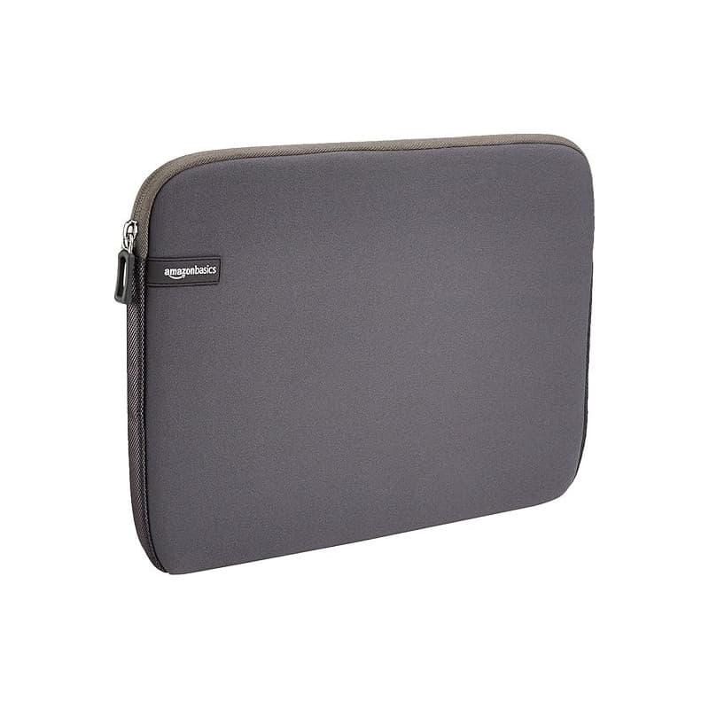 Amazon Basics Housse pour Ordinateur Portable, 13,3-Pouces, Gris