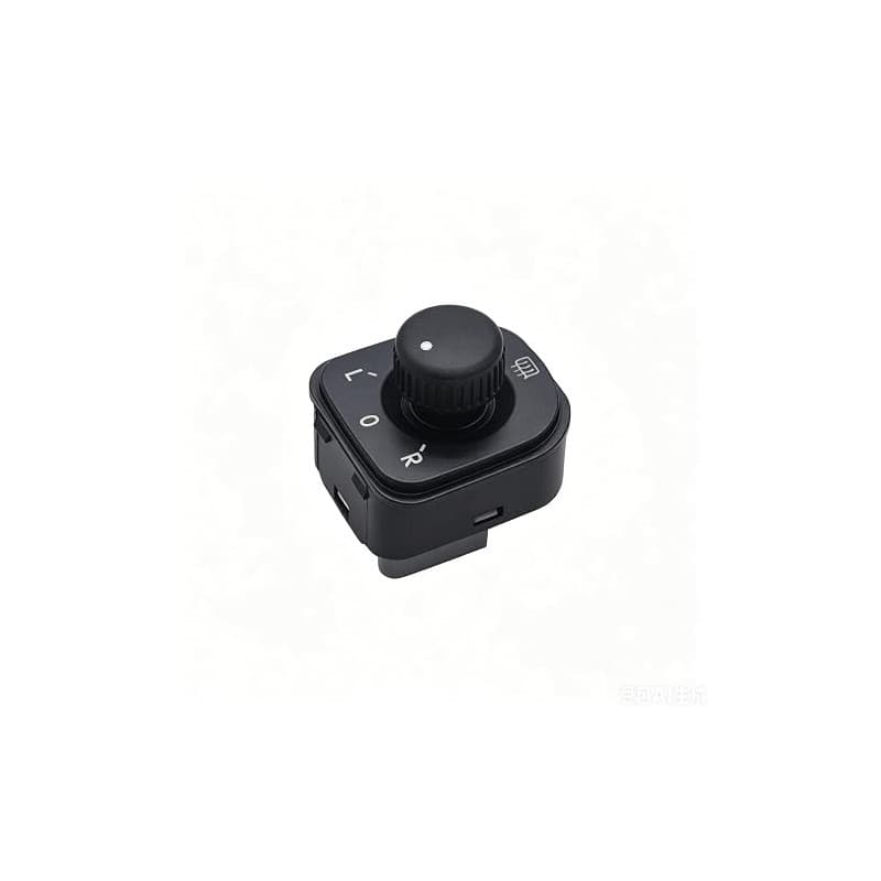 ZEALfix Bouton de Réglage de Puissance électrique Interrupteur de Commande de Rétroviseur latéral 1K0959565H Pour Golf 5 Jetta M