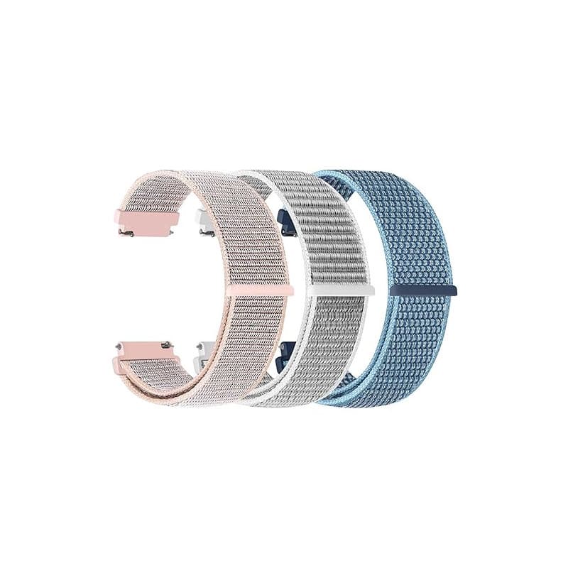YONGBB 22mm Bracelet Montre en Nylon pour Xiaomi Redmi Watch 5 Active/5 Lite/Watch S4 47mm/S4 Sport/Garmin Venu 3/Venu 2/Forerun