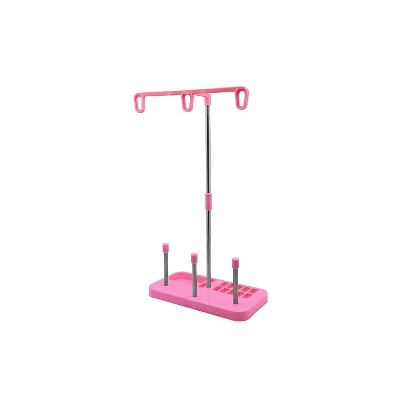 Support de Bobine de Fil,Porte de Bobine à Trois Cônes Support de Fil à Coudre en Plastique de Support de 3 Bobines pour Accesso
