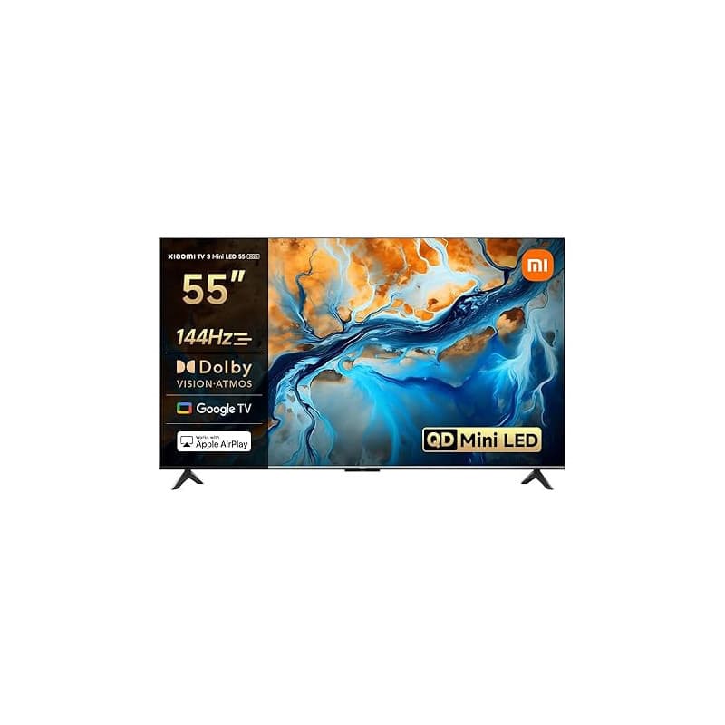 XIAOMI TV S Mini 55 2025, QLED, 55 inch, Mini LED, Dolby Vision, Dolby Atmos144Hz, 1200 nits