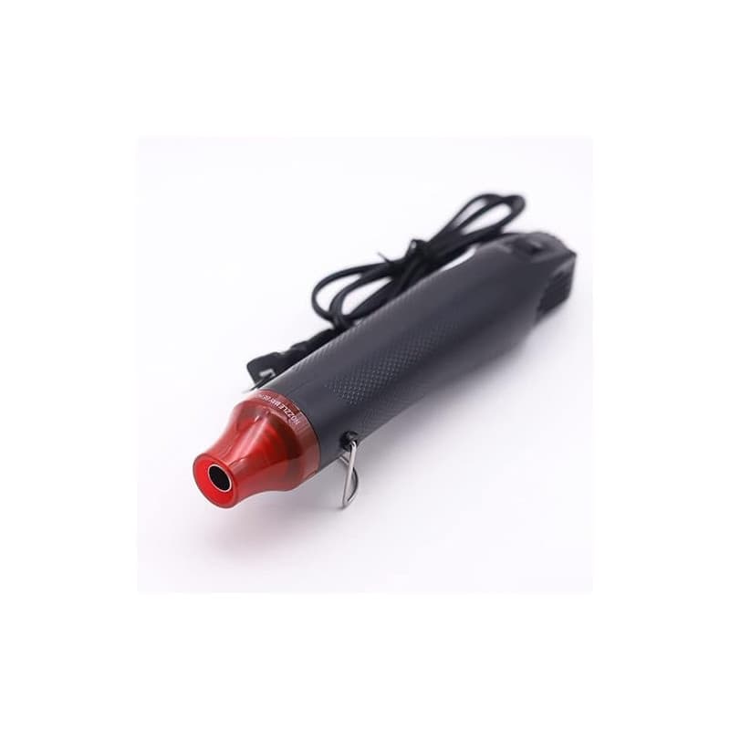 Mini pistolet à air chaud, 300 W, 22,5 cm, outil électrique à air chaud pour le bricolage, le séchage de peinture, le tamponnage