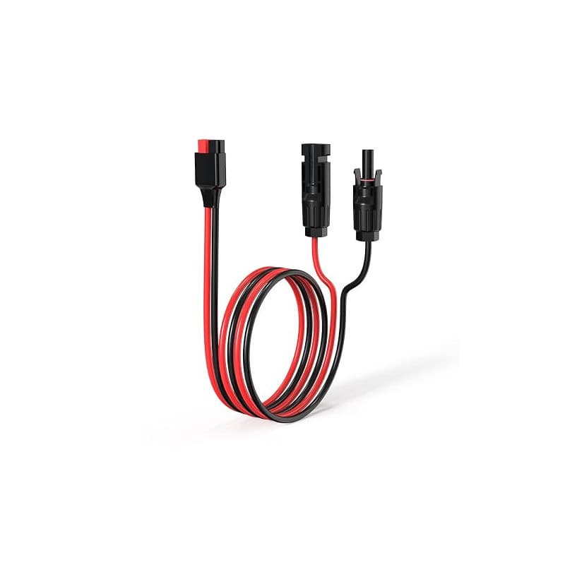 Câble Solaire vers Anderson 10AWG, Câble de Charge Solaire, Connector Anderson 45A pour Centrale Électrique, Panneau Solaire, Gé
