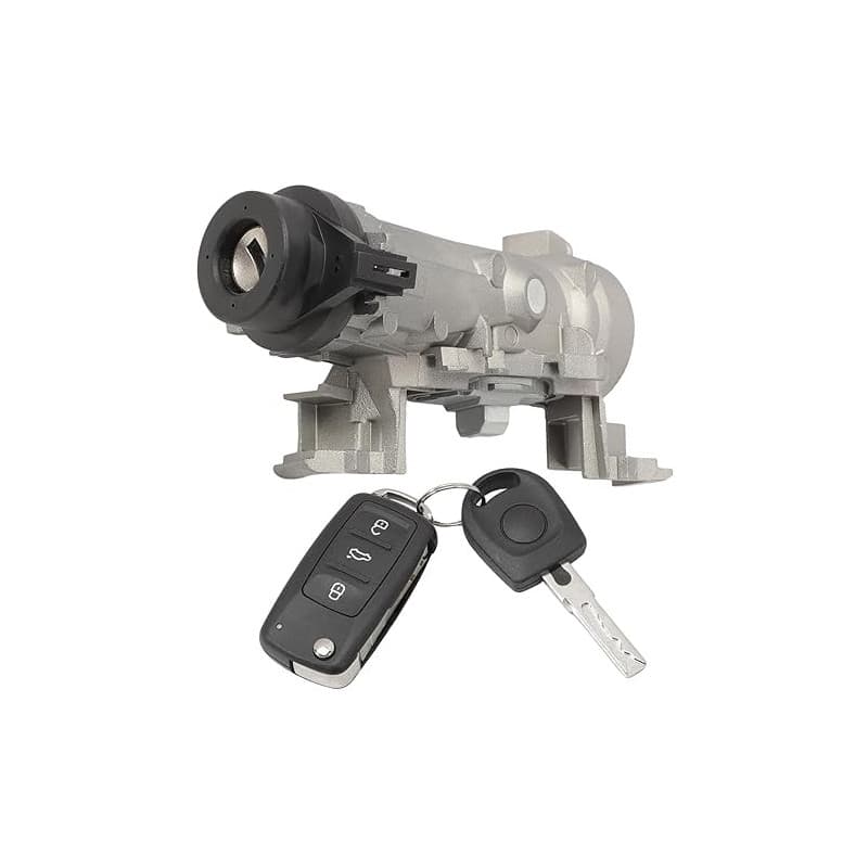 Konuooer Interrupteur d'allumage pour Golf 5 A3 avec clé + télécommande pour Q3 TT Seat Alte Leon Beetle Neiman commutateur d'al