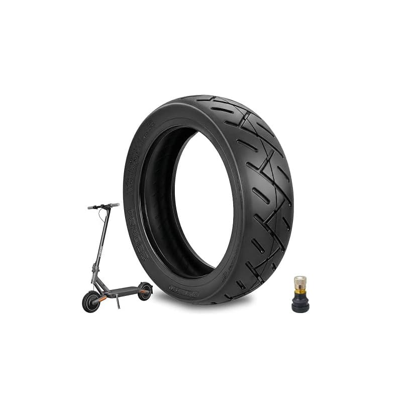 VOLOHAS Pneu de route 250 x 64 - Pneus à air épais de 10 pouces pour scooter électrique Xiaomi 4ultra, Navee S65, Navee S65C - R