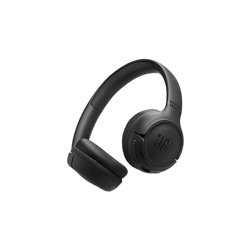JBL Tune 530BT, Casque Audio Supra-Auriculaire sans Fil, Noir | 76 heures d’autonomie, Connexion Multipoint avec Bluetooth 6.0,
