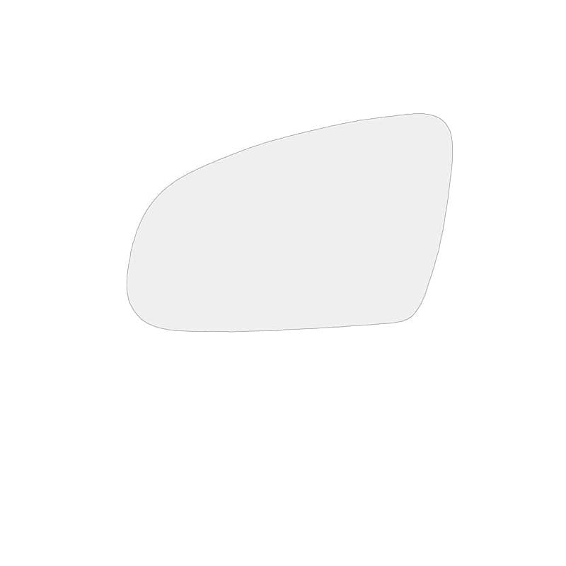 Ruolin Verre de Rétroviseur Gauche, Rétroviseur de Voiture en Verre Chauffant Rétroviseur Extérieur Gauche Compatible avec Hyund