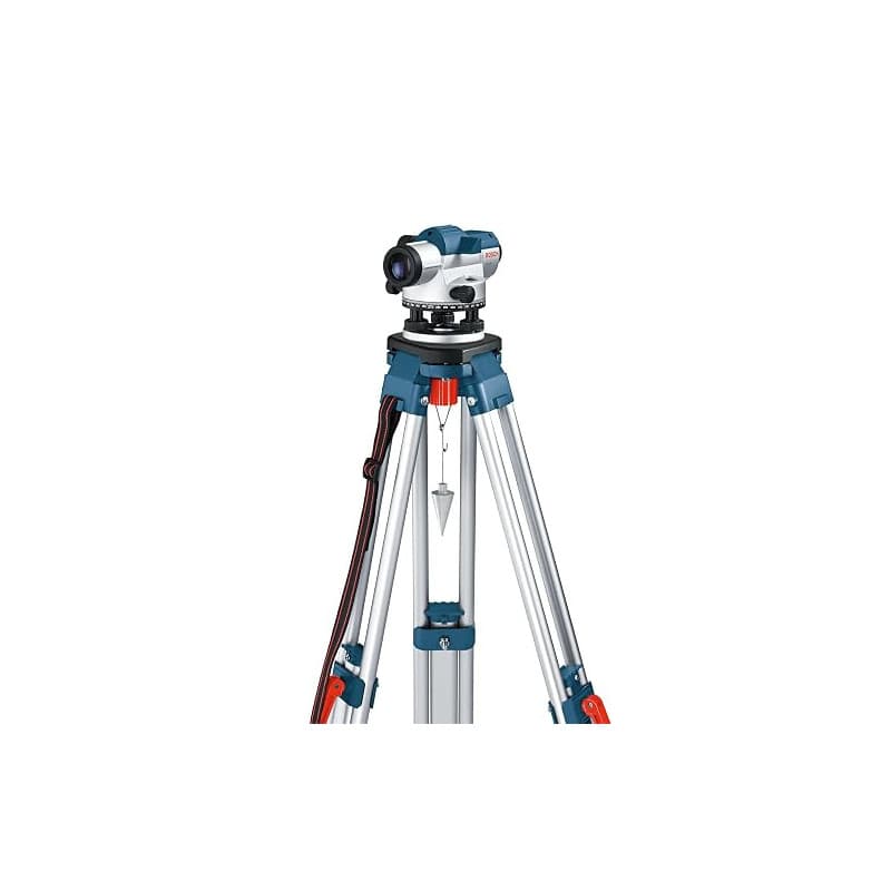 Bosch Professional Niveau Optique GOL 26 D (Grossissement 26x, Unité de Mesure : 360 de grés, Portée : jusqu'à 100 m, dans un Co