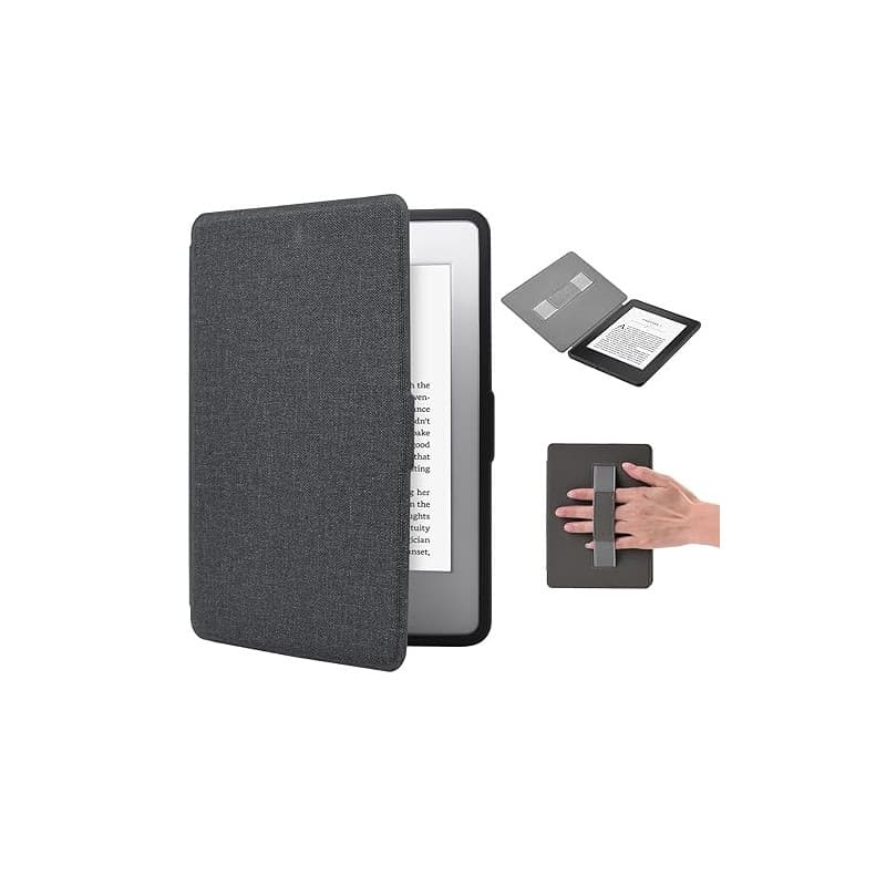 Étui de Protection Compatible avec Kindle 11e génération 2024/2022, 6" avec dragonne, Fonction Veille/réveil Automatique, liseus