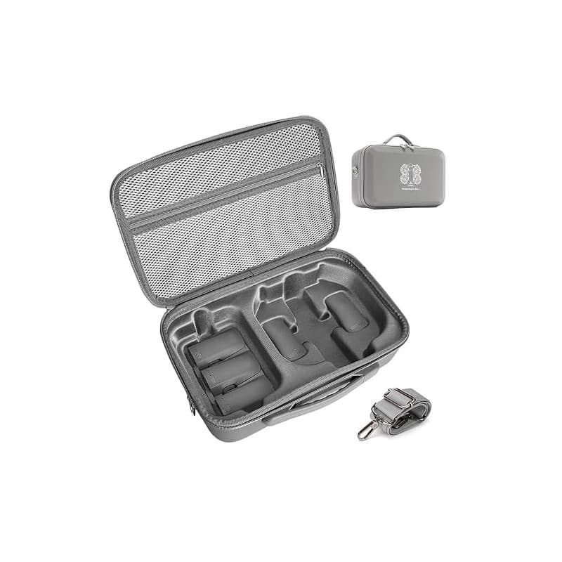 Étui Case pour DJI Neo 2 Sac, Sacoche pour DJI Neo 2 Fly More Combo Accessoires Housse, Sac Portable de Voyage Compact pour D-jI