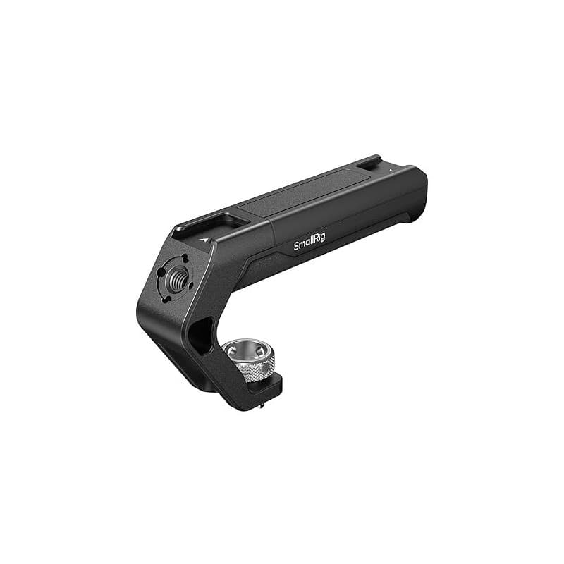 SMALLRIG Poignée Supérieure Légère avec Broches de Positionnement 3/8"-16 pour Arri, Petite Poignée Supérieure pour Appareil Pho