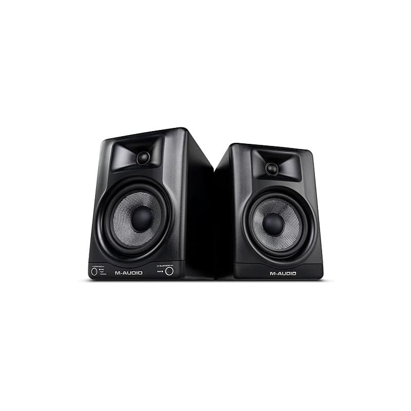 M-AUDIO BX5BT Paire d’Enceintes Monitoring Actives 5 Pouces pour Bureau, avec DSP et Bluetooth, contrôle Via Аpp pour Production